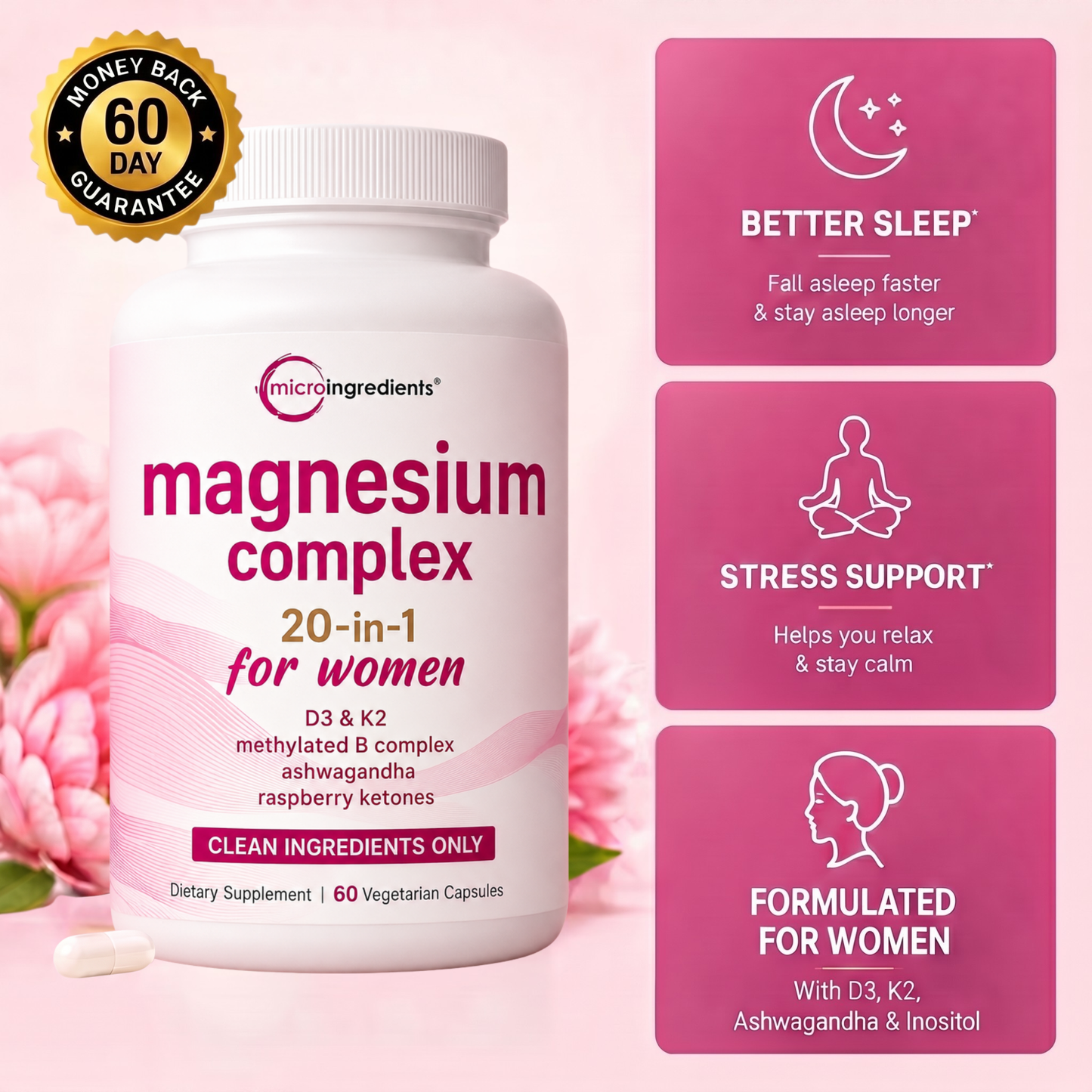 Auria Magnesium Complex — 20-in-1 for Women