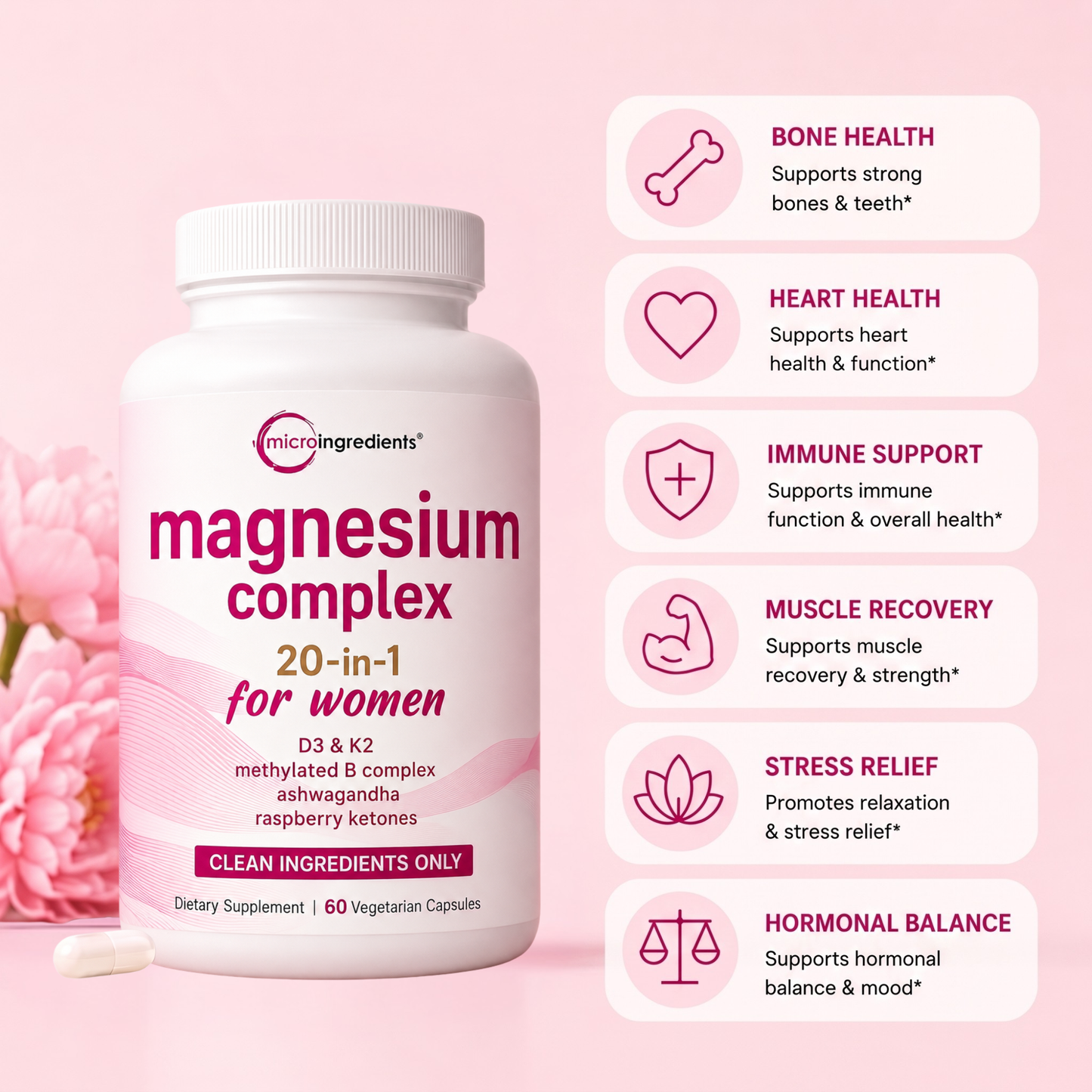 Auria Magnesium Complex — 20-in-1 for Women